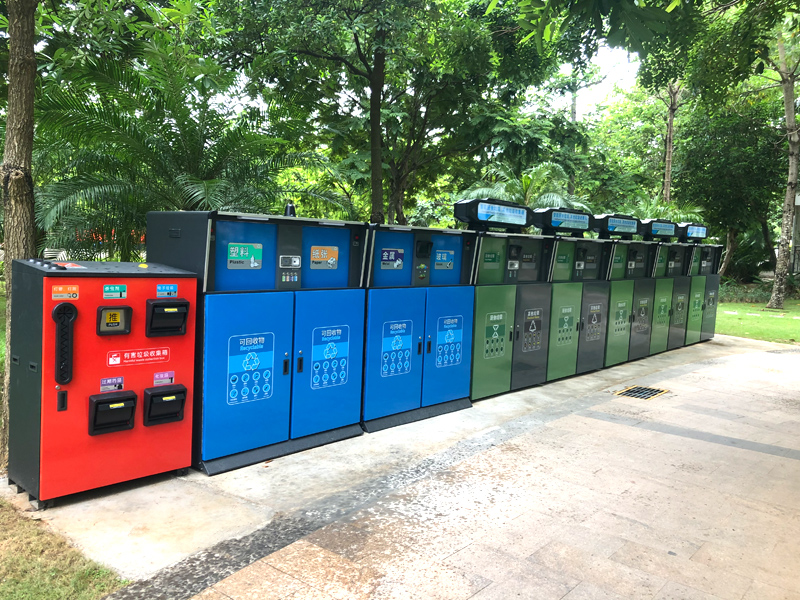 垃圾分類箱系統應用場景